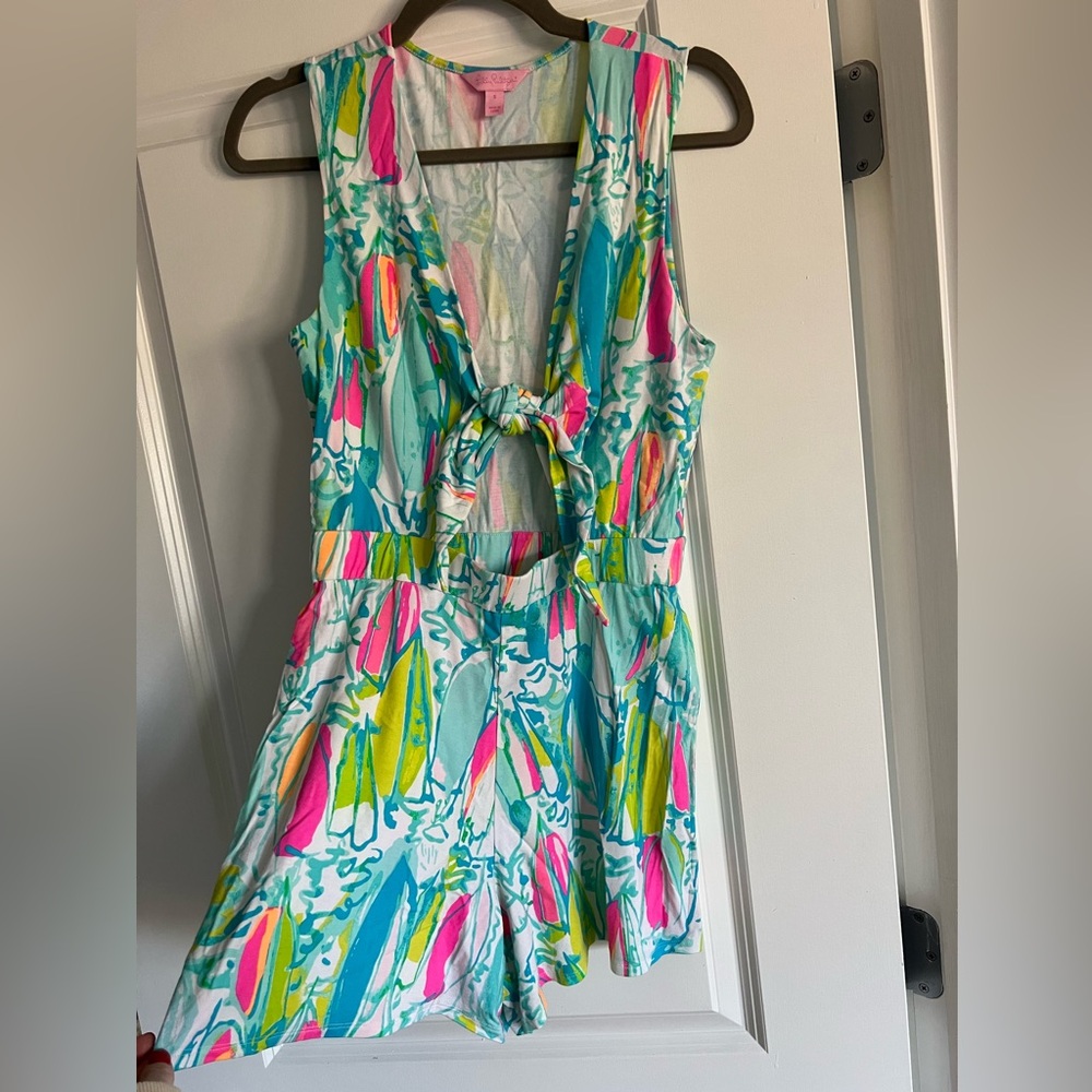 Lilly Pulitzer Multicolor Tropical Jumpsuit